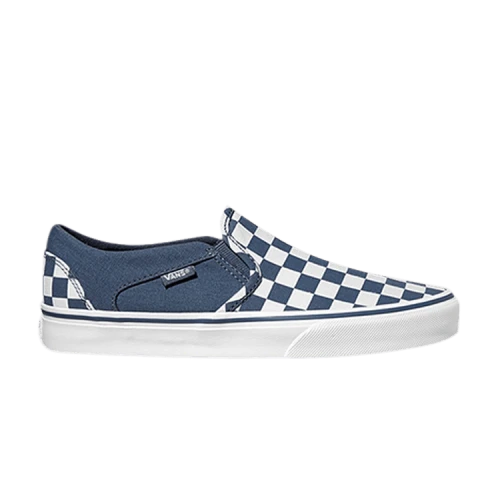 Vans Asher 'Checkerboard - Vintage Blue' (Women's)
