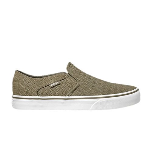 Vans Asher 'Suede Weave - Dusky Green' (Women's)