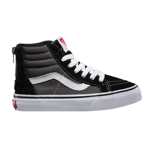 Vans Sk8-Hi Zip Kids 'Black Charcoal'