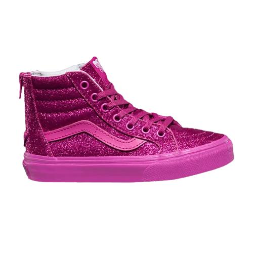 Vans Sk8-Hi Zip Kids 'Shimmer - Magenta'
