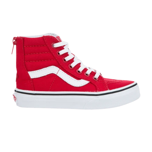 Vans Sk8-Hi Zip Kids 'Varsity - Racing Red'