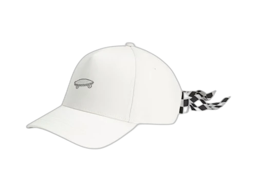 Vans Bow Back Hat Marshmallow White