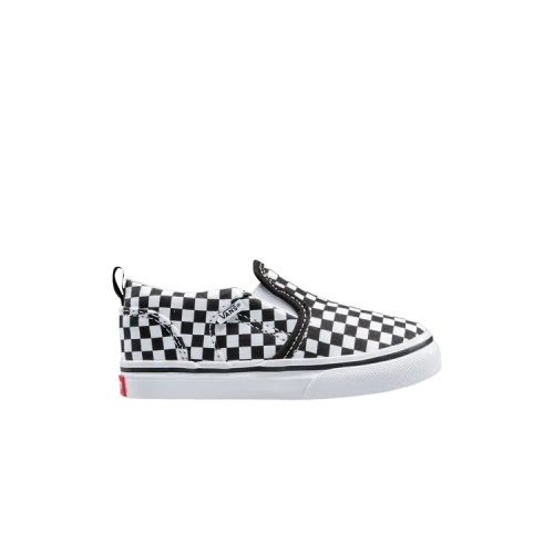 Vans Asher V Toddler 'Checkers - Black White'