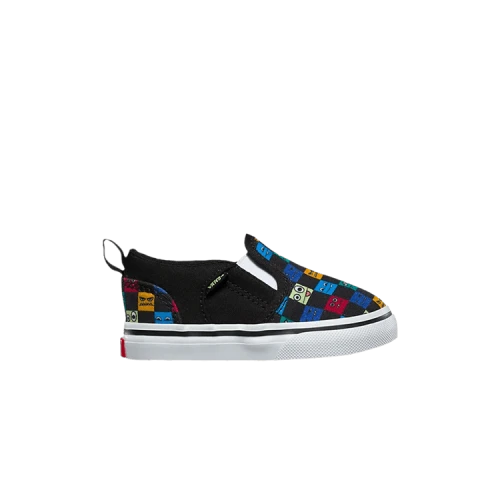 Vans Asher V Toddler 'Monster Checkerboard'