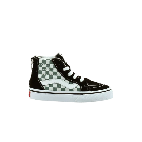 Vans Sk8-Hi Zip Toddler 'Checkerboard - Black Citadel'