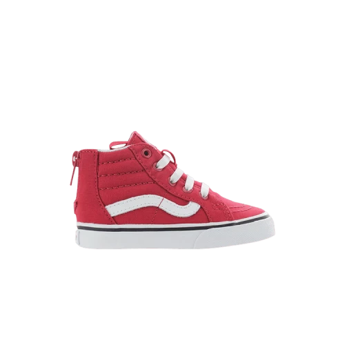 Vans Sk8-Hi Zip Toddler 'Varsity - Racing Red'