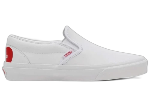Vans Classic Slip-On Waffle Lovers White