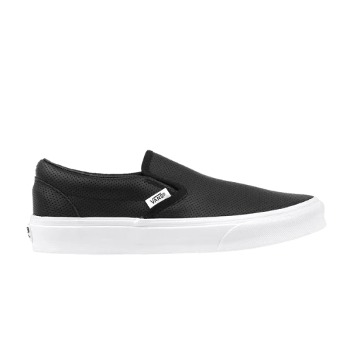 Vans Slip-On Perforated Leather 'Black'