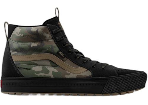 Vans Sk8-Hi MTE Waterproof Camo Black Tan