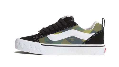 Vans Knu Skool Bape Camo Green