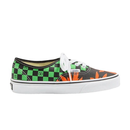 Vans Authentic Valentino Garavani Checkerboard Tropical Leaves