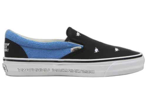 Vans Premium Classic Slip-On 98 Liberaiders Black Bright Azure