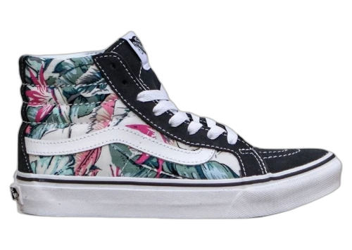 Vans Sk8-Hi Slim Tropical Mesh Metallic Multi True White (Women's)