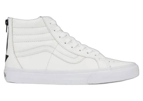 Vans Sk8-Hi Reissue Premium Leather White Black