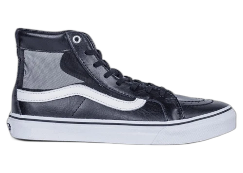 Vans Sk8-Hi Slim Cutout Mesh Black White (Women's)