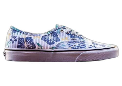 Vans Authentic Aloha Stripes Blue White