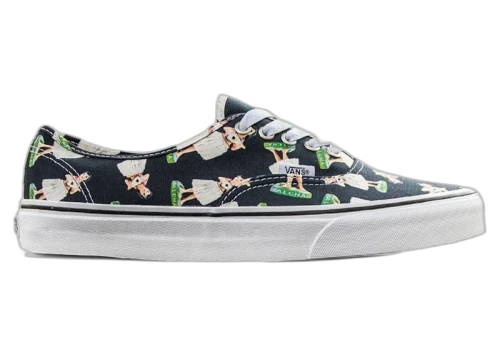 Vans Authentic Digi Hula Black Parisian Night