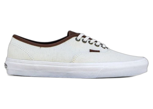 Vans Authentic C and L White True White