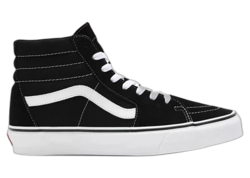 Vans Sk8-Hi Lite Plus Suede Canvas Black White