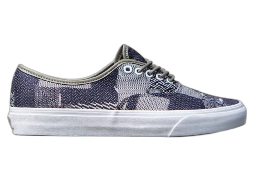Vans Authentic Denim Patchwork Navy True White