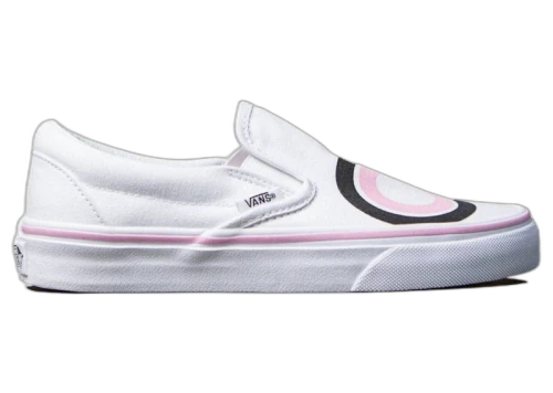 Vans Classic Slip-On Sayings OMG White (Women's)