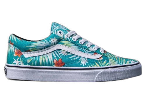 Vans Old Skool Decay Palms White True Baltic