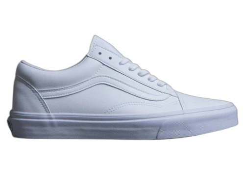 Vans Old Skool White Classic Tumble