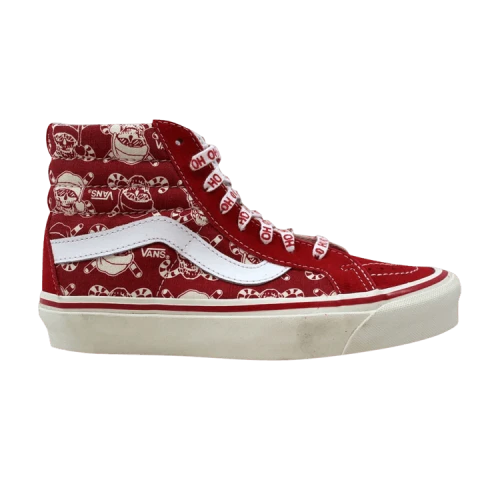 Vans Sk8-Hi 38 Reissue 'Pirate Santa - Red'