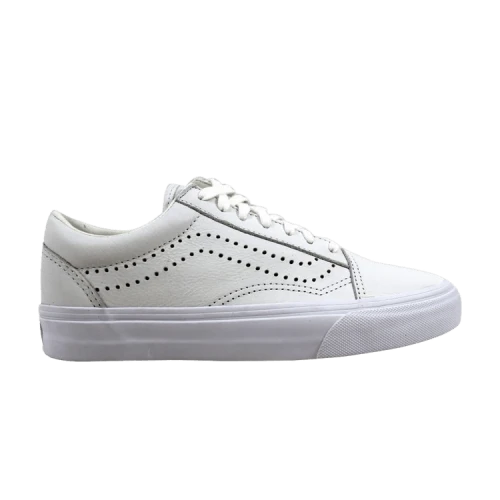 Vans Old Skool Reissue White Leather