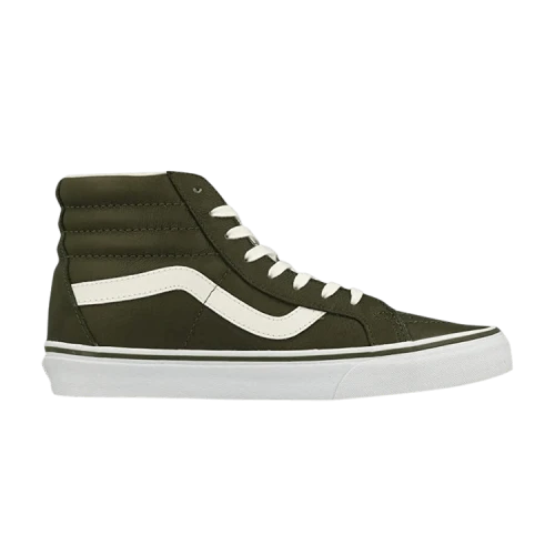 Vans Sk8-Hi Reissue 'Leather Fleece - Olive Night'