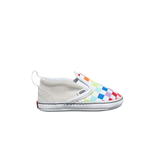 Vans Slip-On V Crib 'Checkerboard - Rainbow'