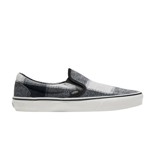 Vans Classic Slip-On 'Brushed Plaid - Black White'