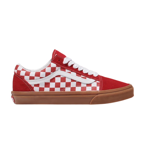 Vans Old Skool 'Fat Lace - Checkered Red'