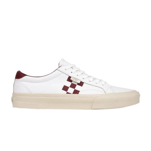 Vans Court 'Checker - White Cabernet'