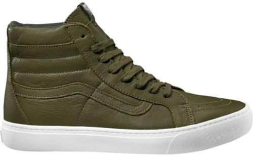 Vans Sk8-Hi Cup Leather Green