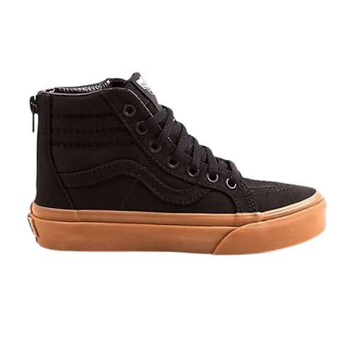 Vans Sk8-Hi Zip Kids 'Black Light Gum'