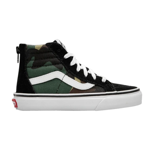 Vans Sk8-Hi Zip Kids 'Woodland Camo'
