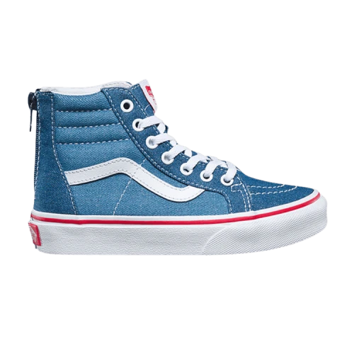 Vans Sk8-Hi Zip Kids 'Denim 2-Tone'