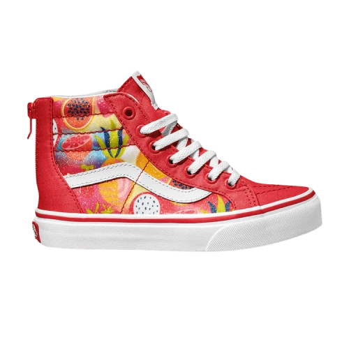 Vans Sk8-Hi Zip Kids 'Glitter Fruits'