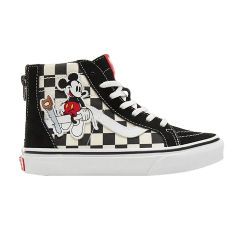 Vans Disney x Sk8-Hi Zip Kids 'Mickey'