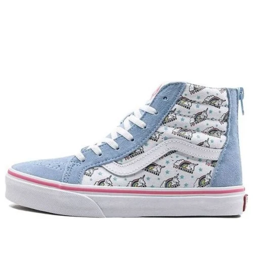 Vans Sk8-Hi Zip Kids 'Unicorn'