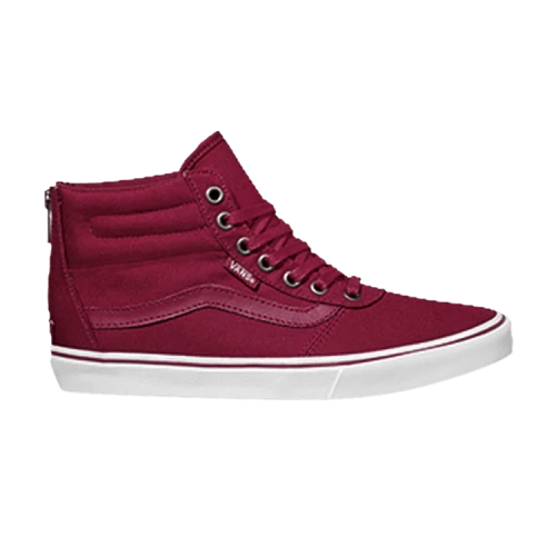 Vans Milton High Zip 'Beet Red' (Women's)