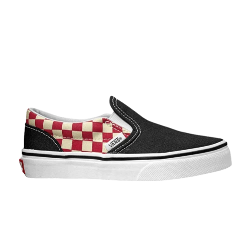 Vans Classic Slip-On Kids 'Red Checkerboard'