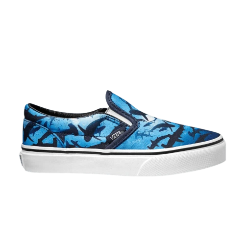 Vans Classic Slip-On Kids 'Digi Shark'