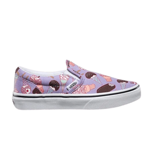 Vans Classic Slip-On Kids 'Glitter Ice Cream'