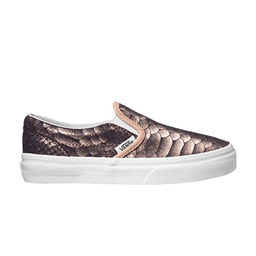 Vans Classic Slip-On Kids 'Metallic Snake'