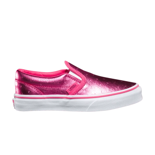 Vans Classic Slip-On Kids 'Metallic Hearts'