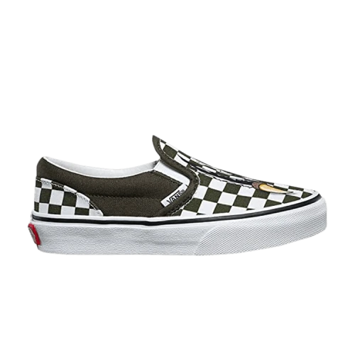 Vans Classic Slip-On Kids 'Checkerboard - Dino'