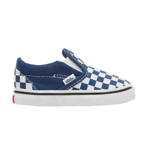 Vans Classic Slip-On Toddler 'Checkerboard - Estate Blue'