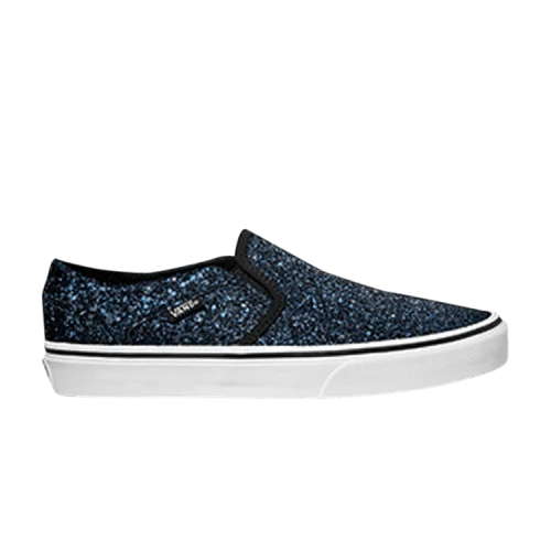 Vans Asher 'Glitter - Midnight Blue' (Women's)